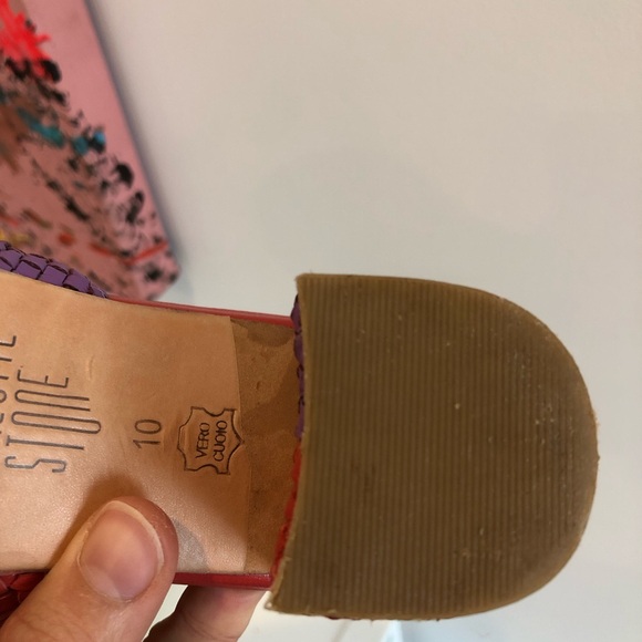 Charlotte Stone Multi-Color Lenu Heel in Size 10 - Worn handful of times! - Picture 9 of 13